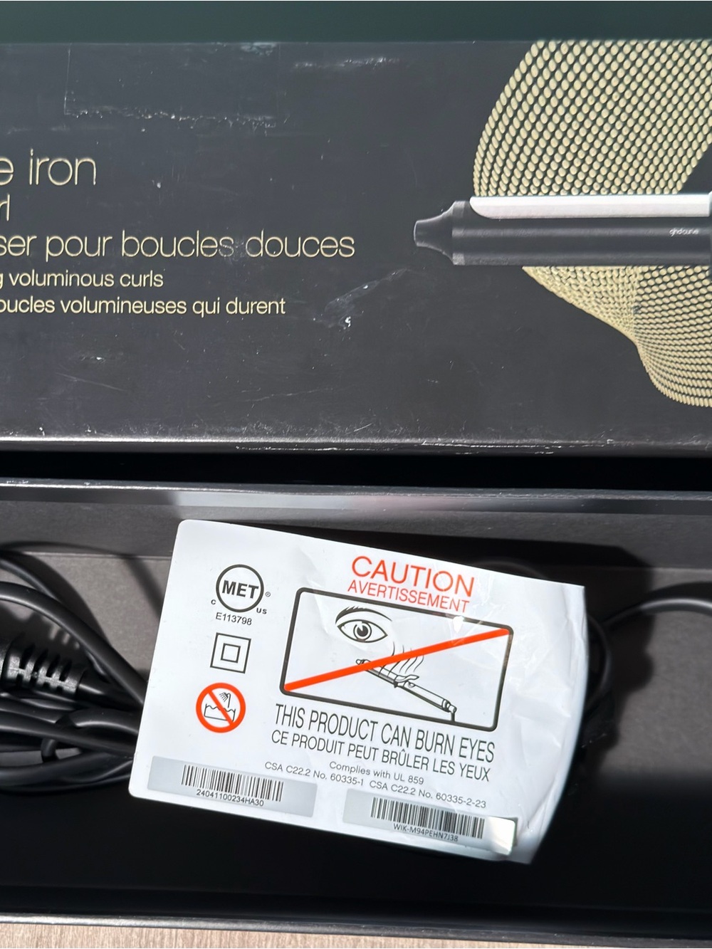 ghdcurve Black Curling Wand - Black - Picture 2 of 7